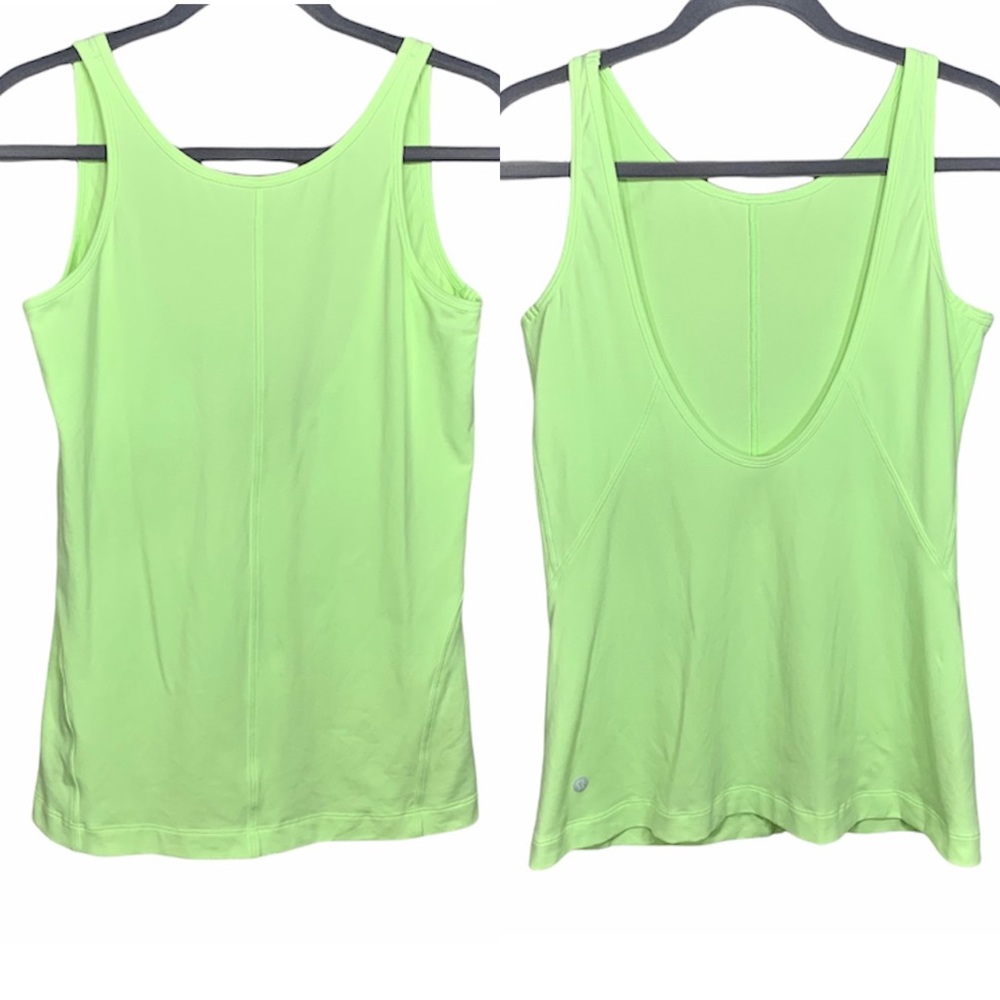 Lululemon Back At It Again Tank in Clear Mint